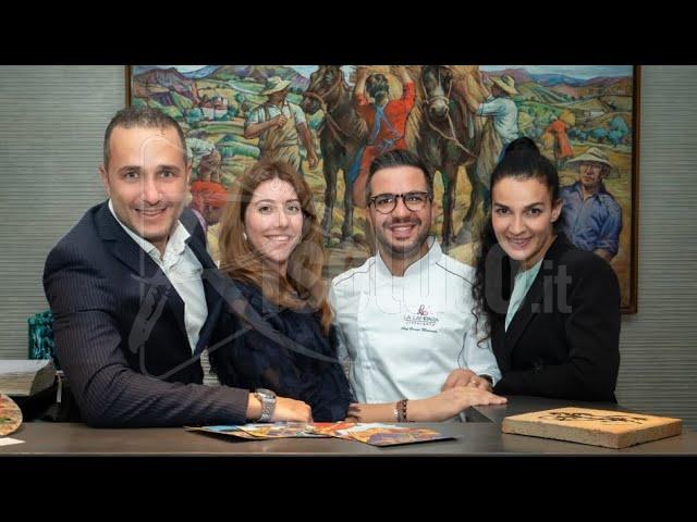 I quadri di Gianbecchina e i piatti di chef Morreale per una cena all'insegna dell'arte (Video)