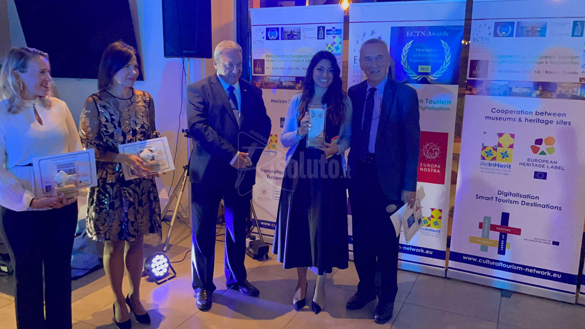Primo il Museo dei 5 Sensi di Sciacca all’European Cultural Tourism Network Award 2022 (Video)