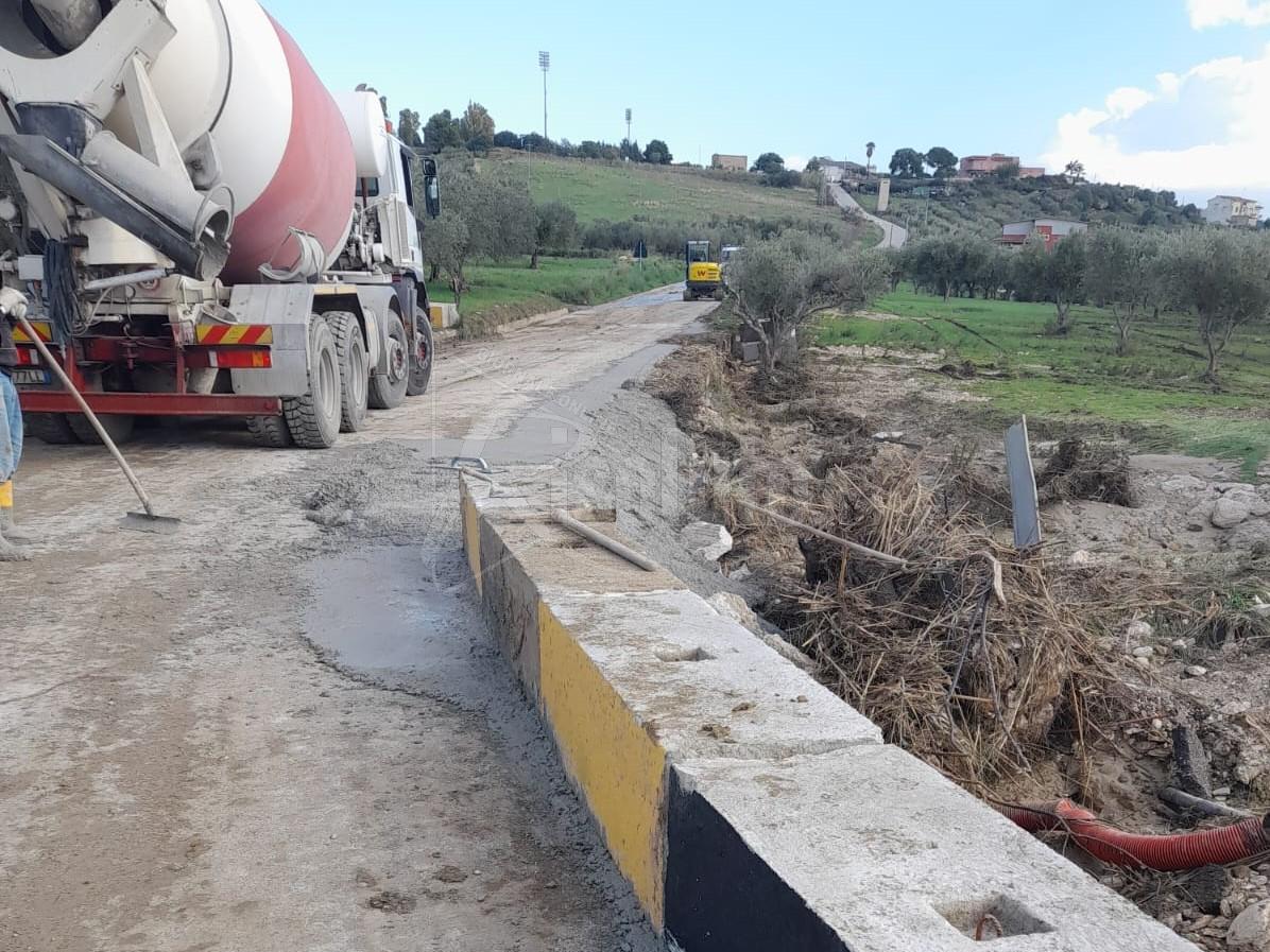 Sciacca, oggi la riapertura al transito del ponte Raganella