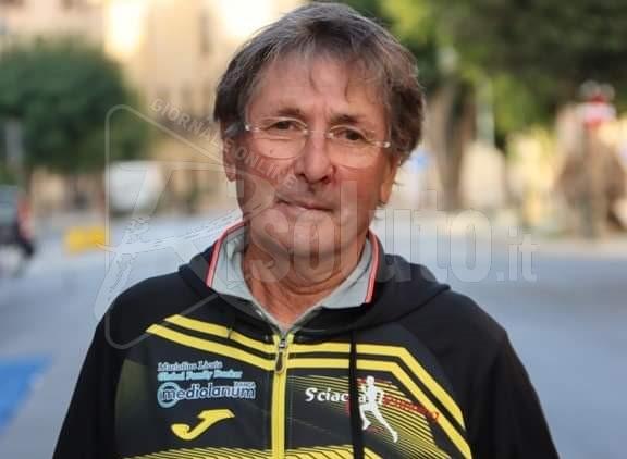Lazzara di Sciacca a quasi 80 anni primo di categoria oggi a Trapani in una gara podistica