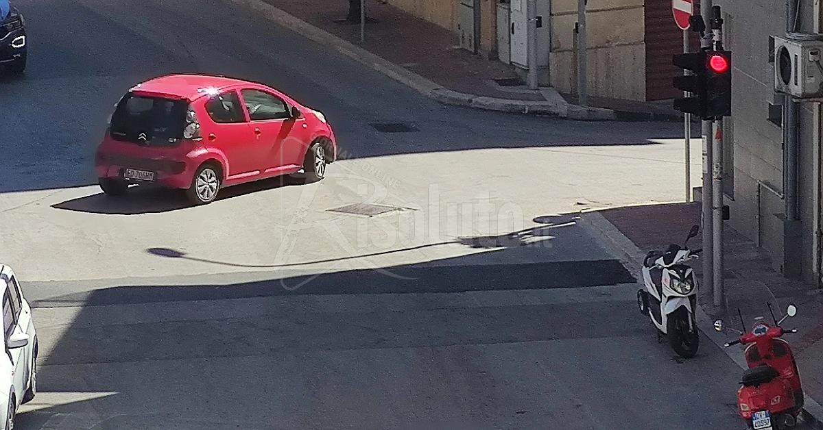 Riattivato il semaforo tra via Cronio e via Mazzini a Sciacca