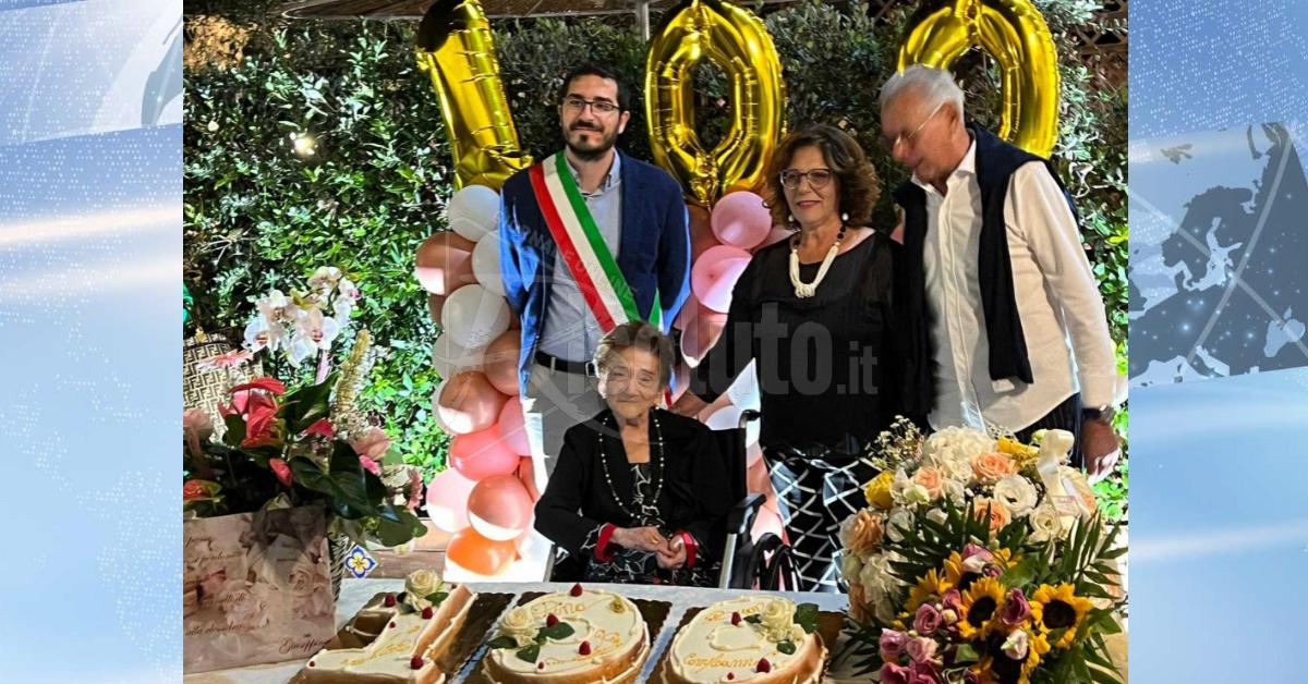 Giuseppa Miccichè di Sciacca compie 100 anni