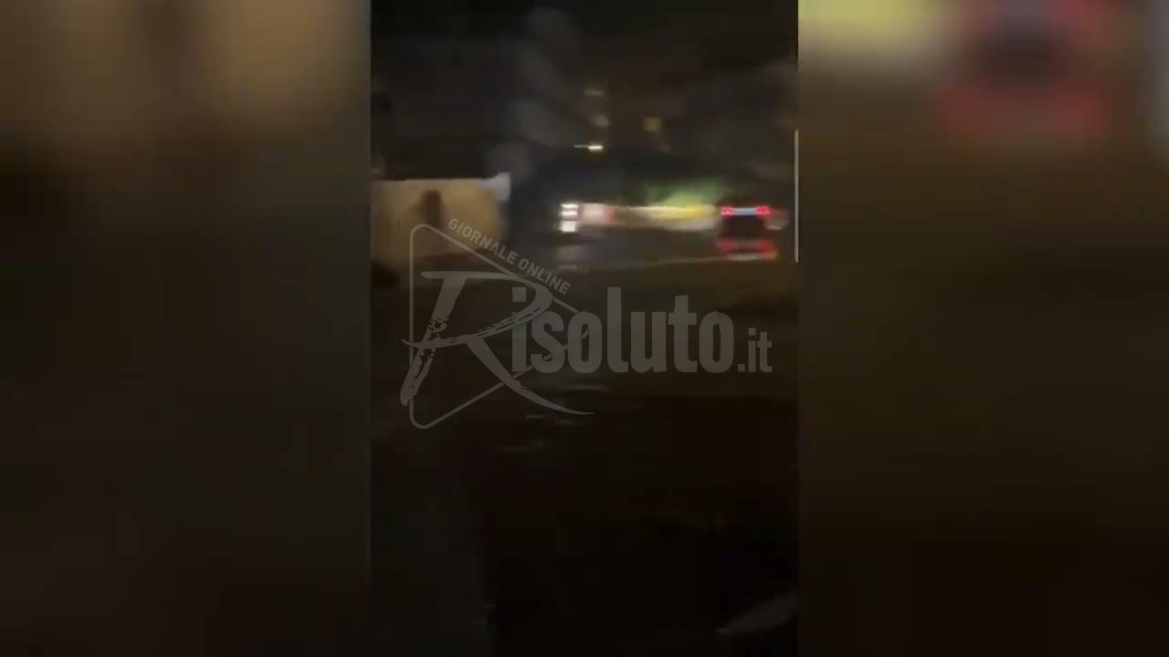 Liberato dagli alberi il bivio Misilbesi, strade come fiumi per la bomba d'acqua a Santa Margherita  (Video)