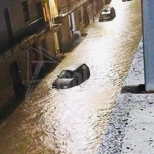 Anche Mazara ieri allagata e colpita da una bomba d'acqua