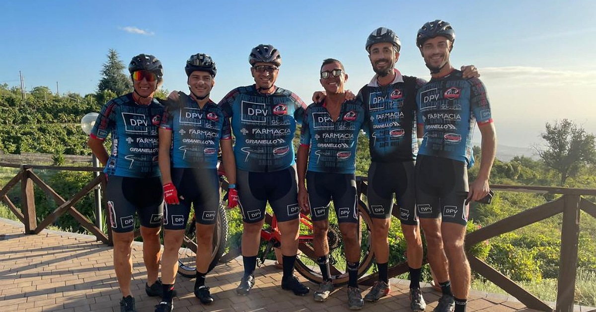 Vittoria Etna Marathon di ciclismo, bene i saccensi in gara