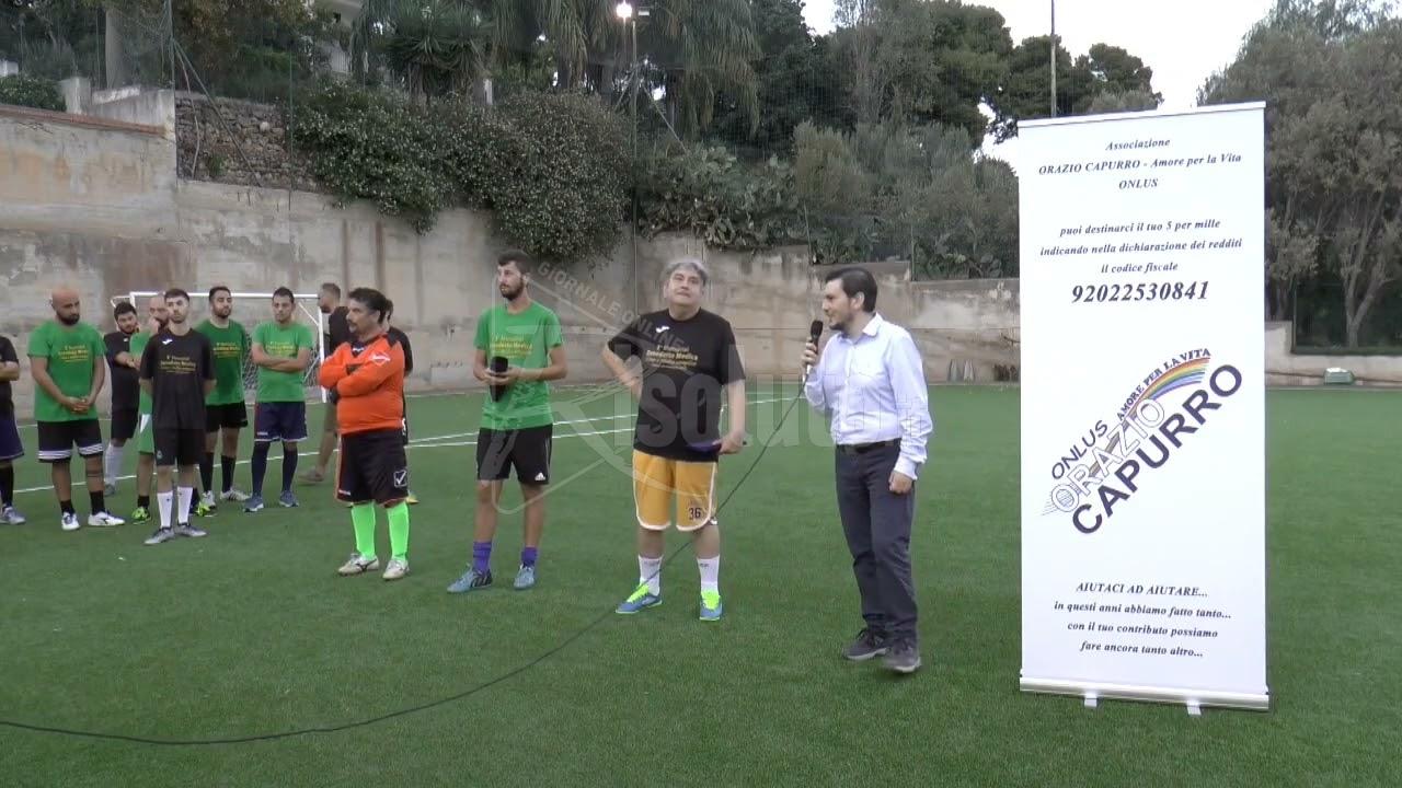 Memorial Benedetto Modica, ieri i colleghi sanitari in campo (Video)