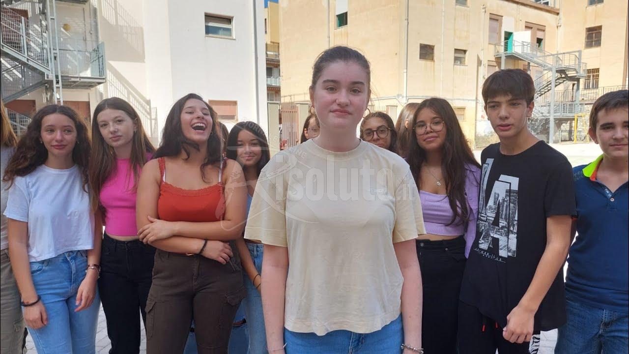 Accoglienza dei nuovi alunni al Liceo Fazello, musica e socialita' (Video)