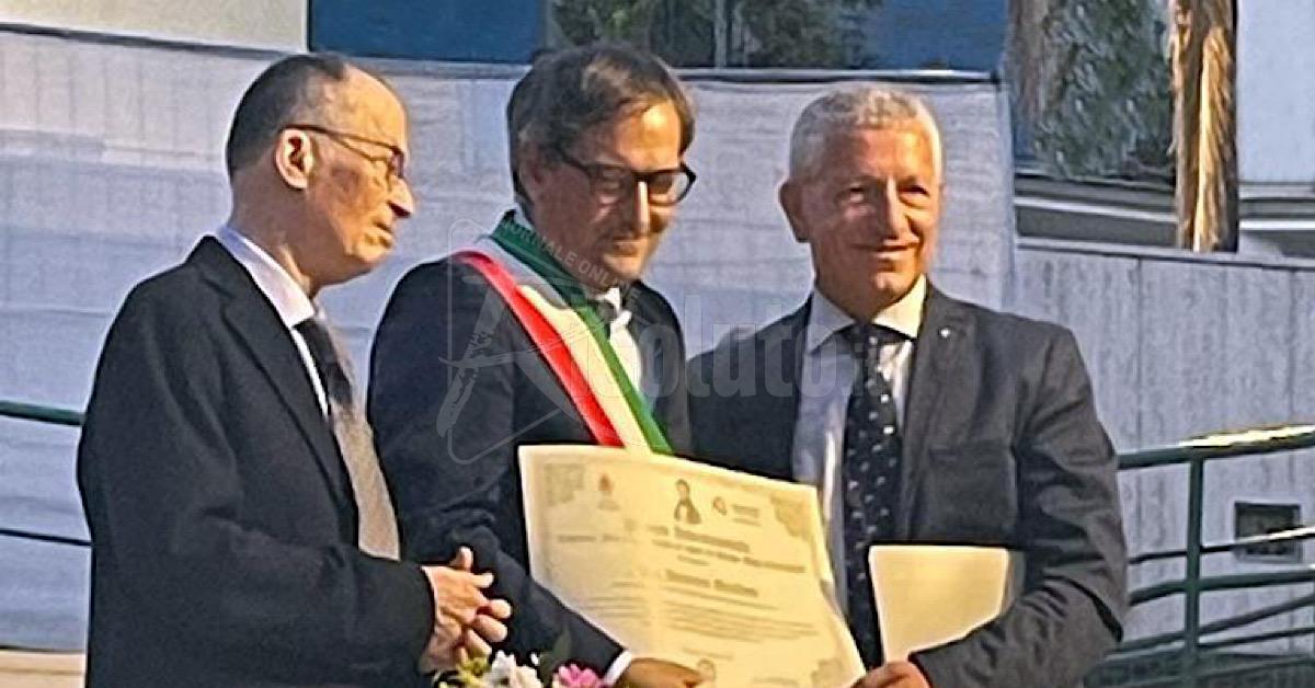 Riconoscimento dell'Archeoclub d'Italia a Macaluso per le ricerche sul vulcanesimo subacqueo