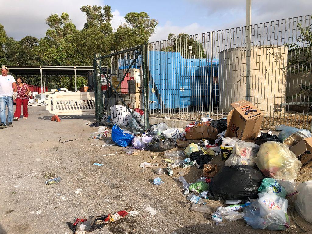 Guasto alla cabina elettrica, niente videosorveglianza al centro comunale di raccolta di Sciacca