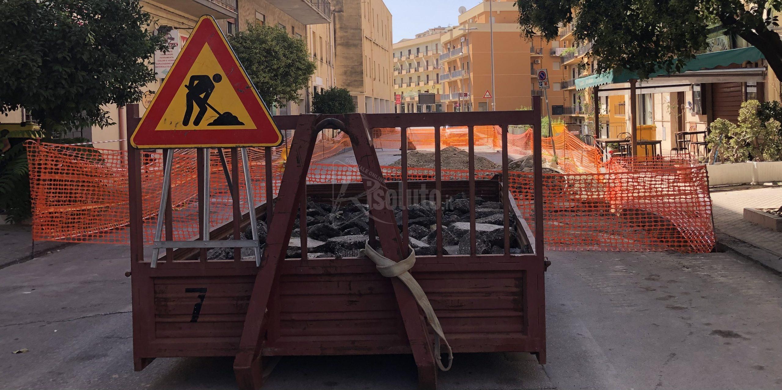 Sciacca, altri giorni di chiusura al transito della via Cappuccini