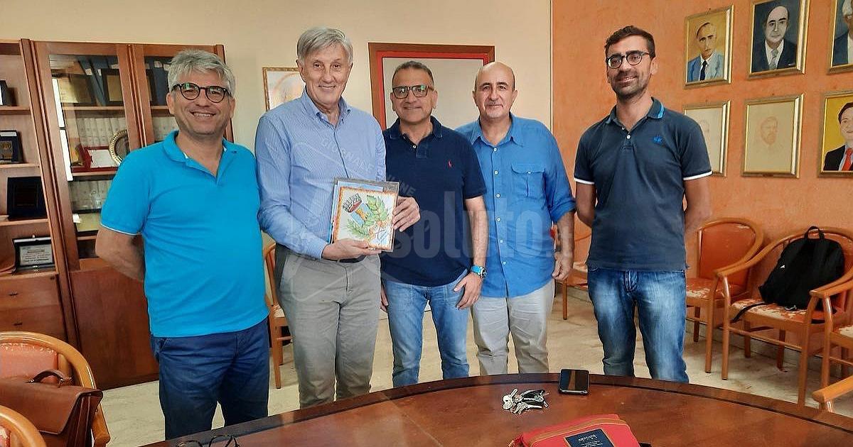 L'ex campione di basket Marzorati a Ribera per parlare di impiantistica sportiva
