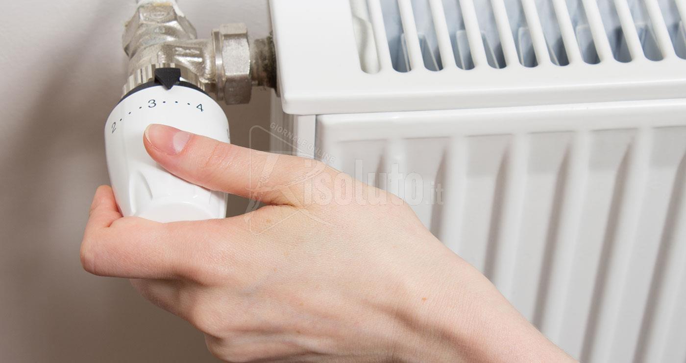 Riduzione temperatura dei termosifoni, in Sicilia si accendono a dicembre