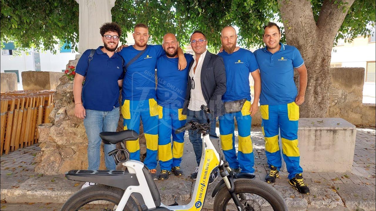 Pronta la squadra di edilizia acrobatica per i lavori di restauro dei monumenti al Dixemude (Video)