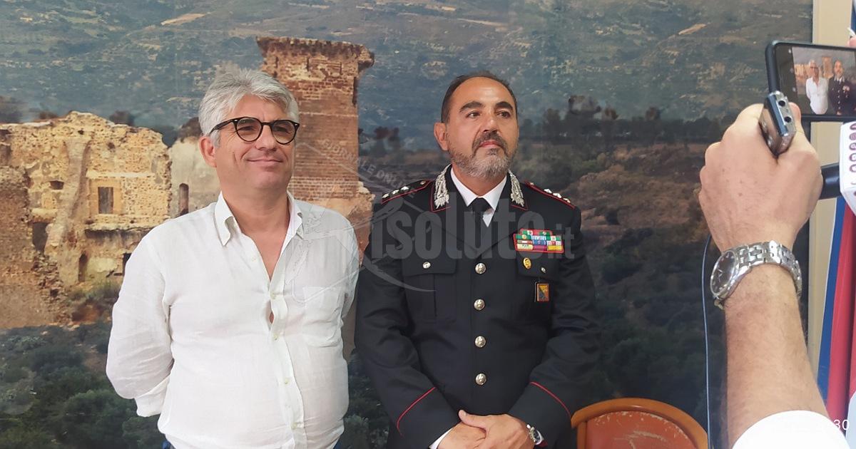 Il capitano Proietti saluta Ribera: “Colpi durissimi allo spaccio di droga” (Video)