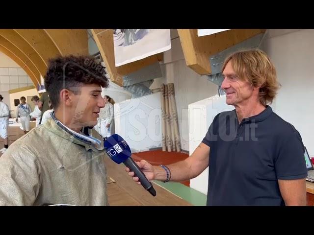 Gli atleti della sciabola della Discobolo impegnati in un allenamento nazionale (Video)