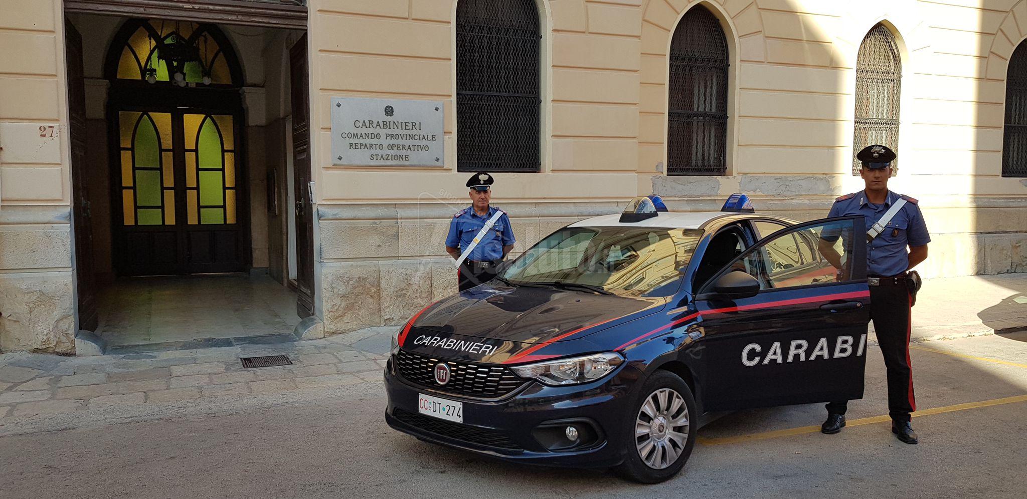 Ubriaco alla guida si schianta sul Lungomare di Trapani, denunciato dai carabinieri