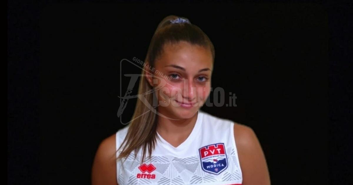La pallavolista saccense Aurora Coco alla Volley Valley di Catania