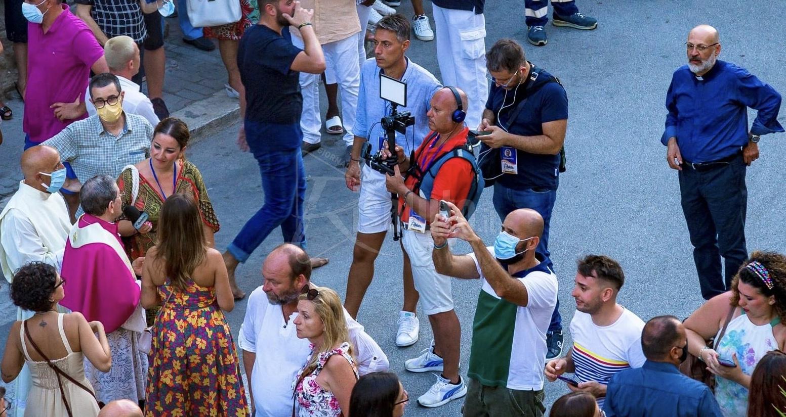 La diretta della processione della Madonna del Soccorso, un impegno che continua