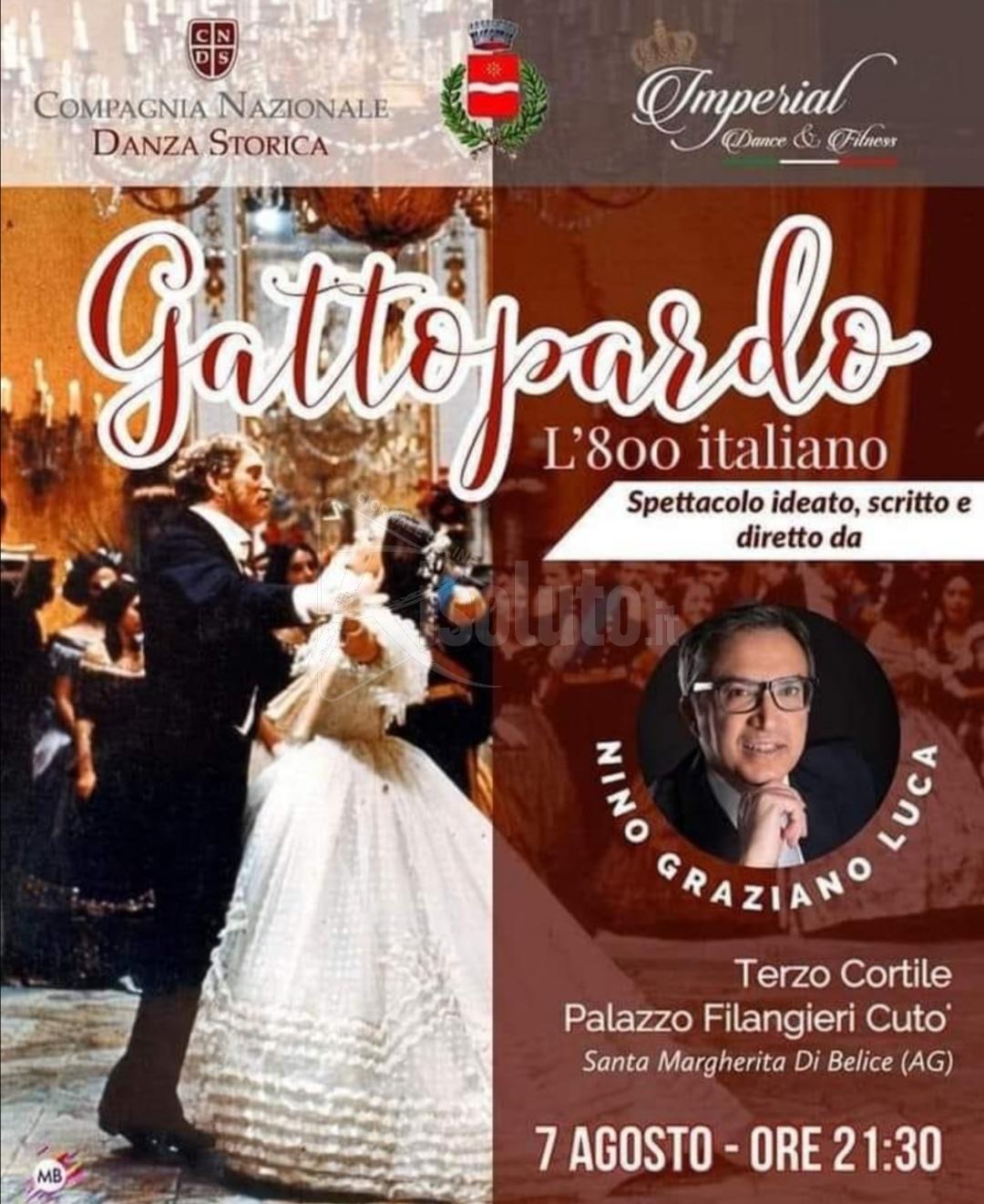 Stasera a Santa Margherita lo spettacolo il "Gattopardo. L'ottocento italiano"