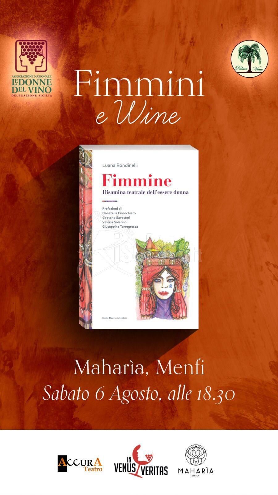 A Menfi la presentazione del libro “ Fimmine. Disamina teatrale dell'essere donna”