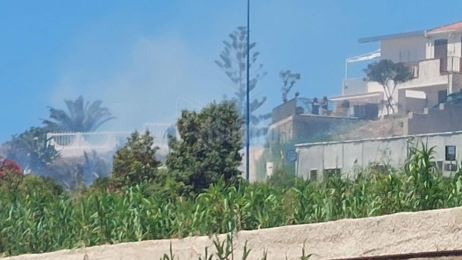 Incendio in via dei Tonnaroti a Sciacca, un arresto
