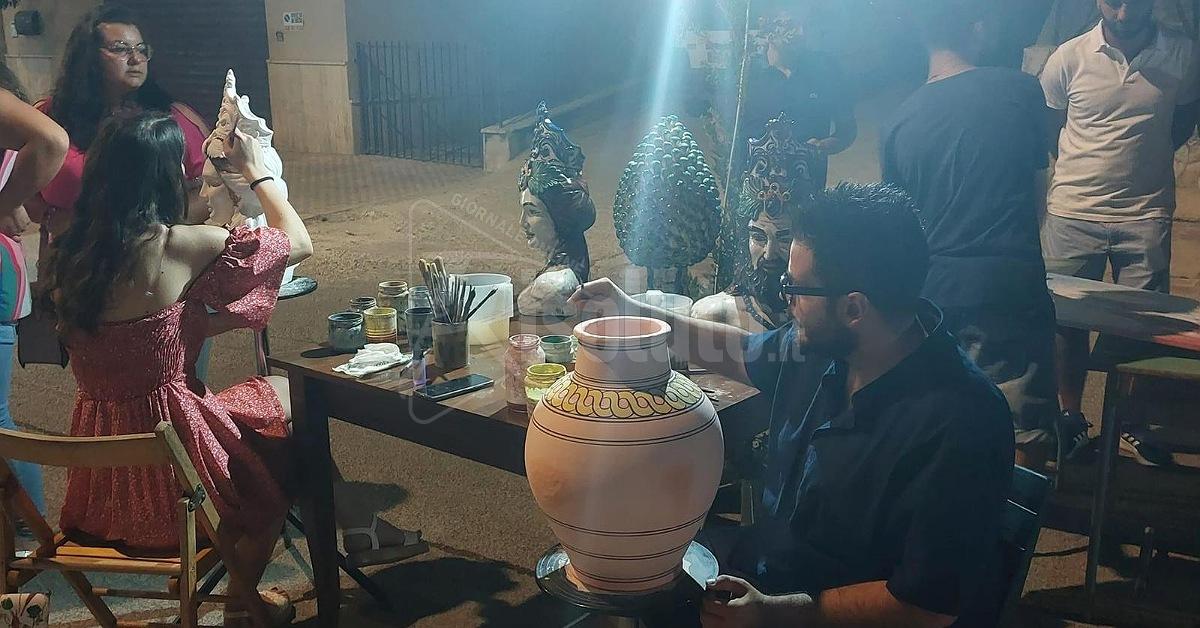 Prima estemporanea d'arte "Maria SS del Mirto" a Villafranca (Video)