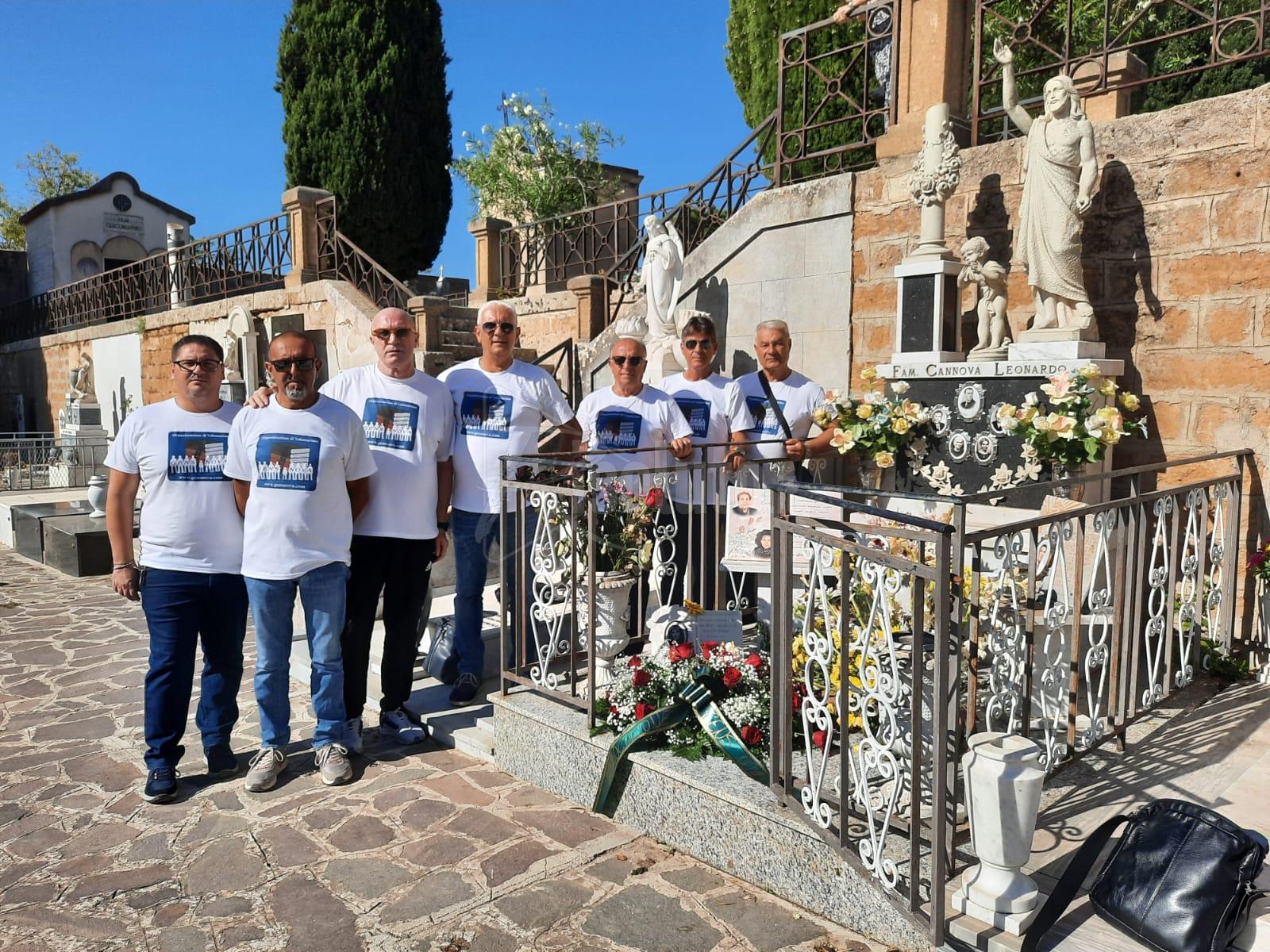 I soci di "Gens Nova" omaggiano Rita Atria nella sua Partanna