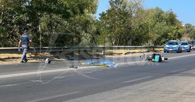 Morto il centauro dell'incidente di questa mattina sulla 115