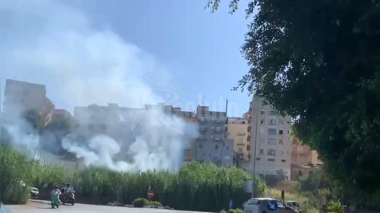 Ancora incendi di sterpaglie a Sciacca (Video)