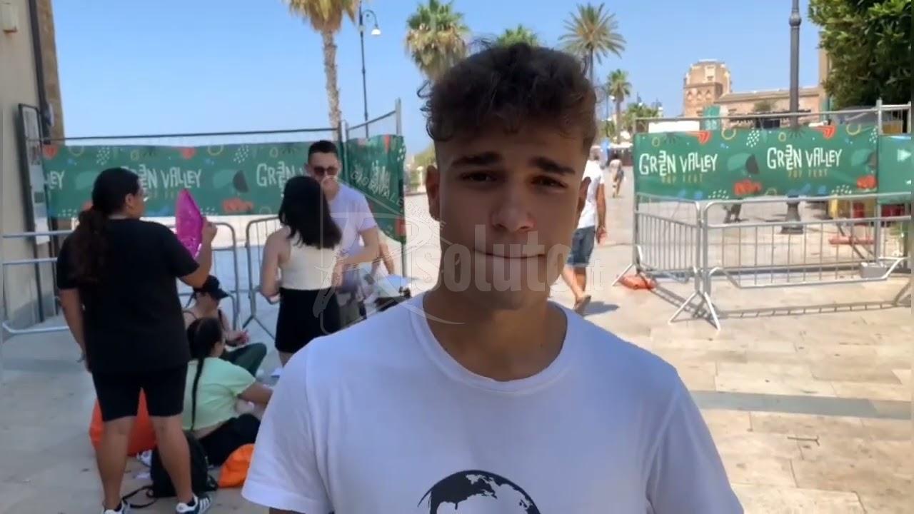 Giovani gia' in piazza in attesa del Greenvalley Pop Fest (Video)