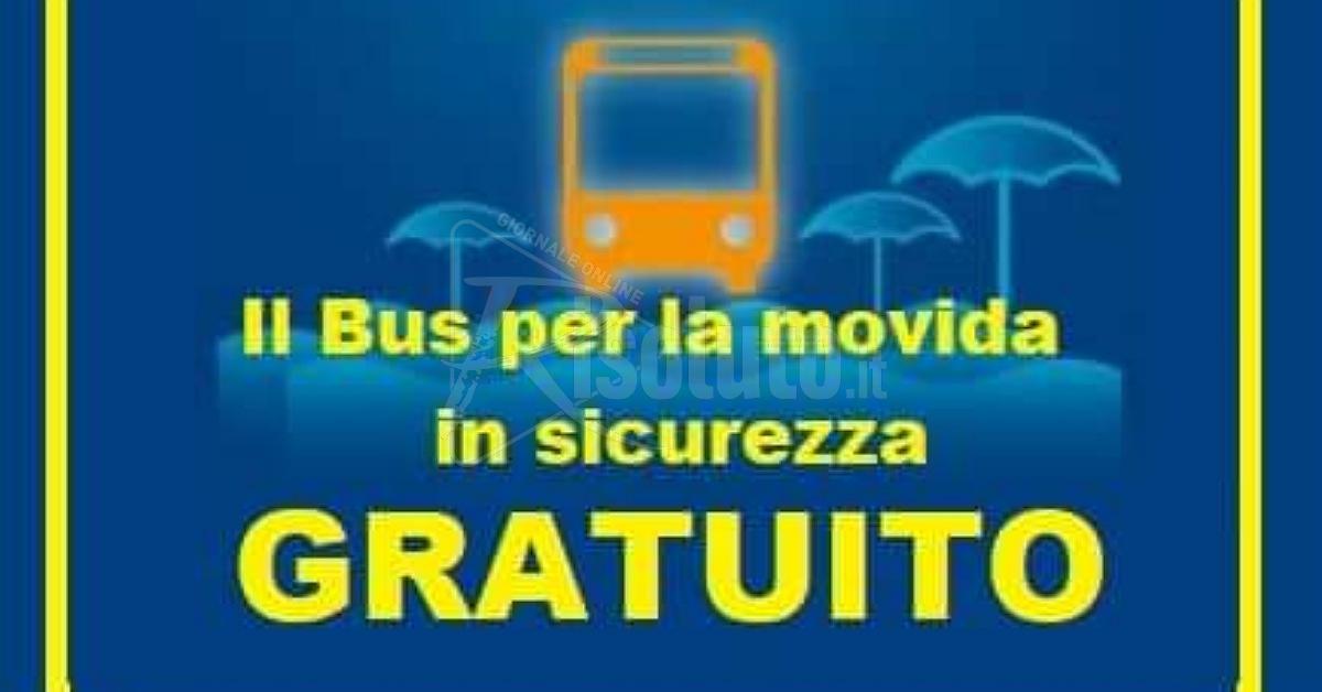 Bus navetta gratuito per movida a Palma di Montechiaro