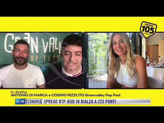 Green Valley, gli organizzatori a Radio 105 (Video)