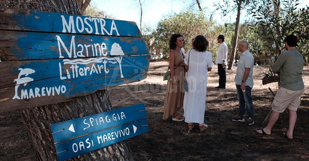 Tour siciliano per le opere di Marine Litter Art