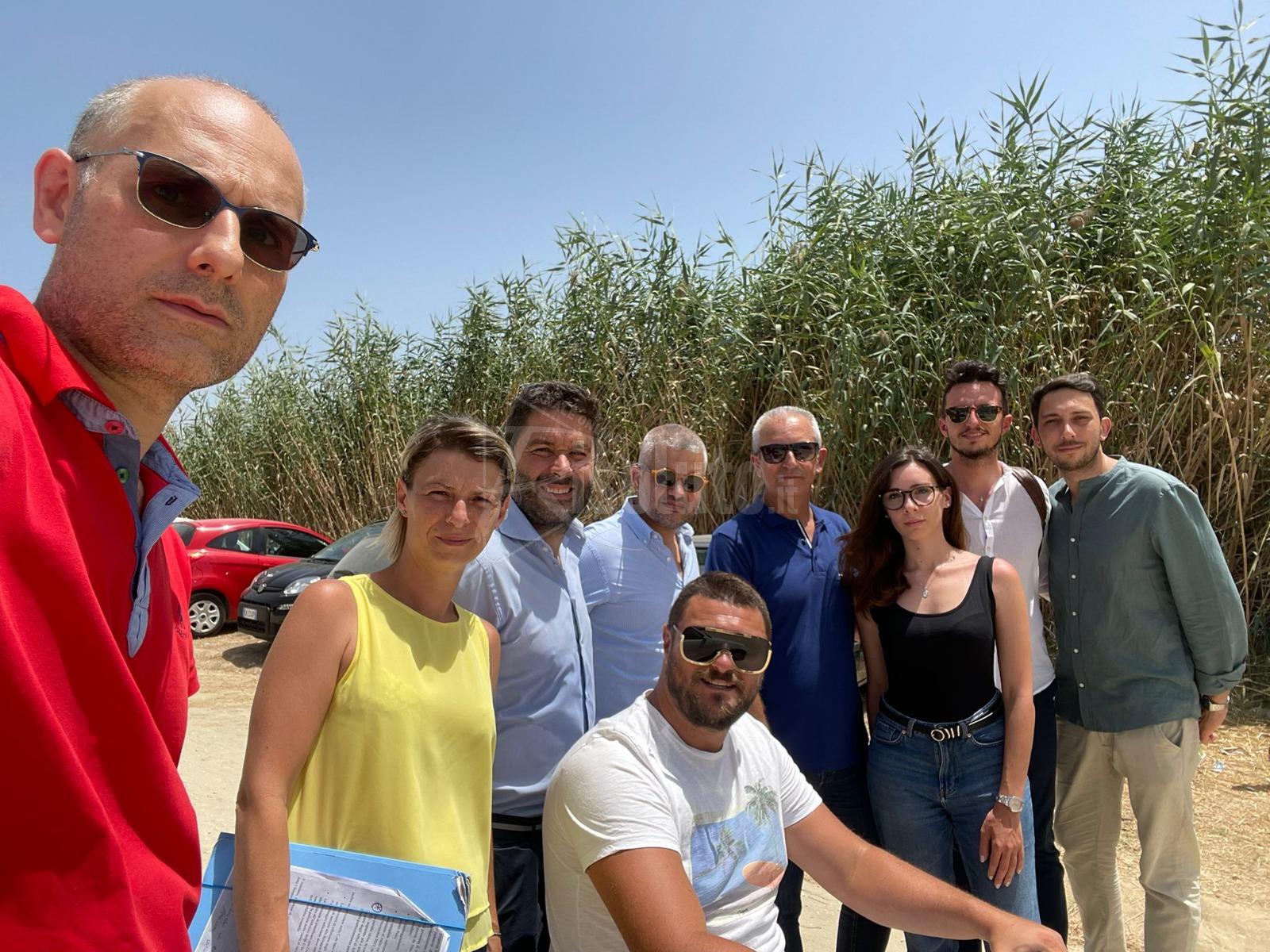 Sopralluogo a Sovareto dei neo assessori