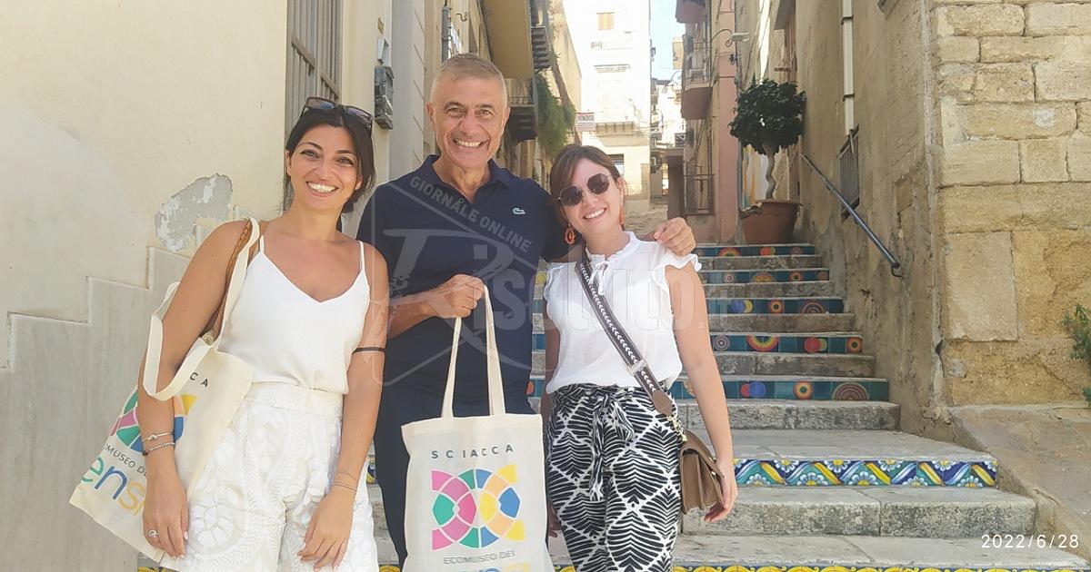 L'ex ministro Pecoraro Scanio visitatore dell'Ecomuseo
