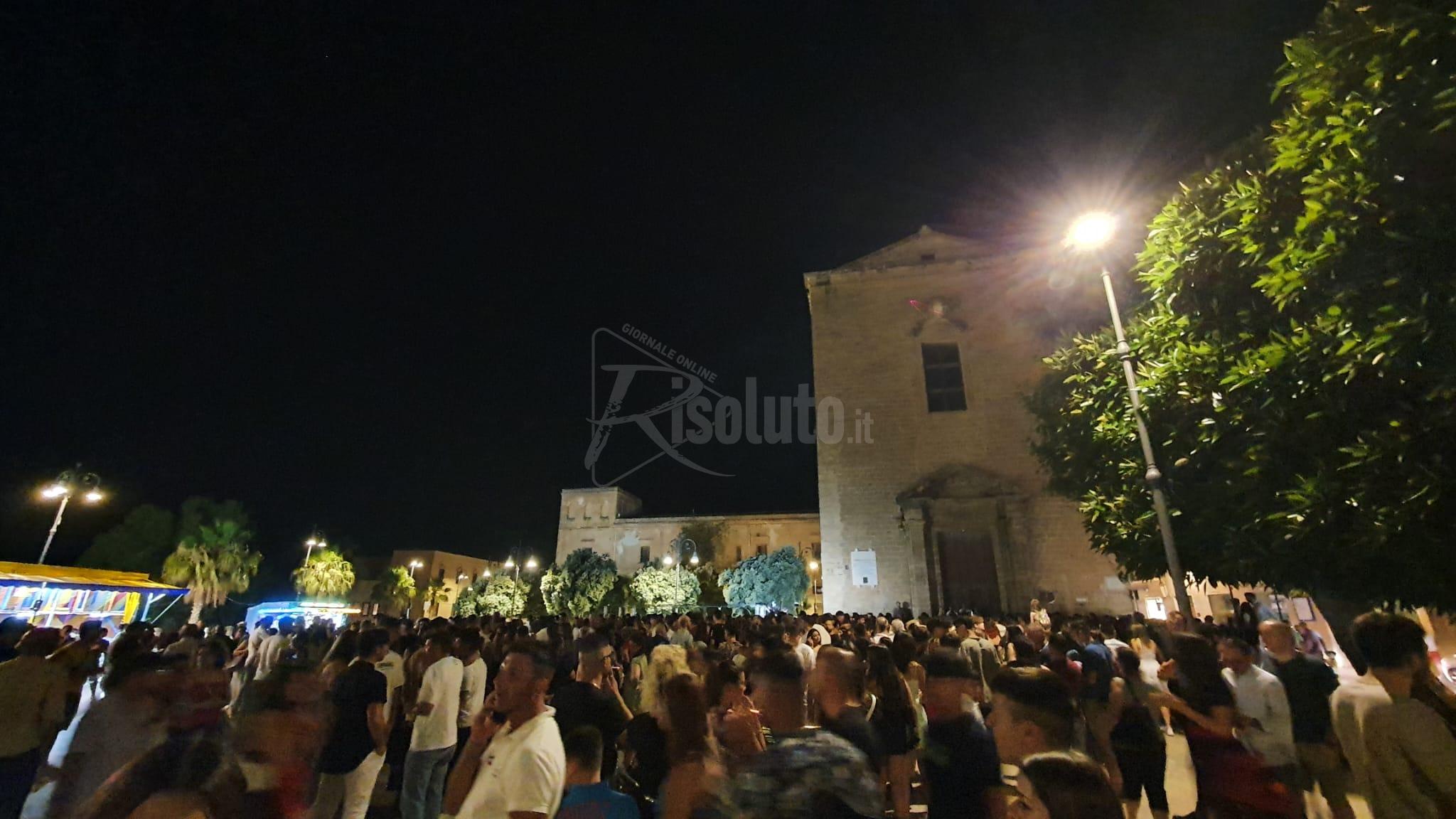 Bagno di folla per Termine in piazza Scandaliato