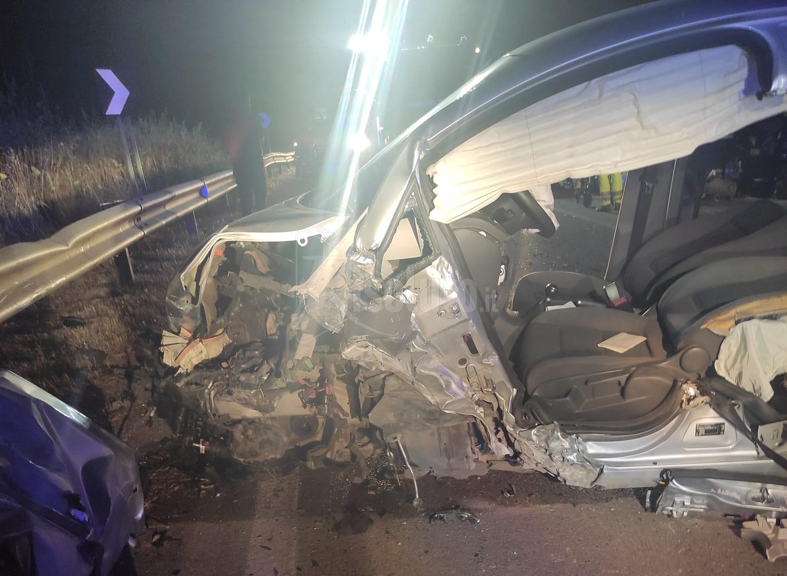 Incidente sulla Fondovalle, tre feriti