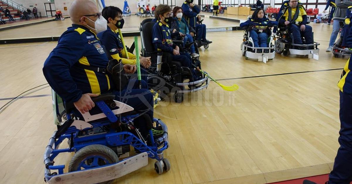 Hockey e football su carrozzina, evento a Favara