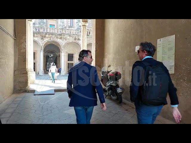 Fabio Termine e Michele Catanzaro in Comune (Video)