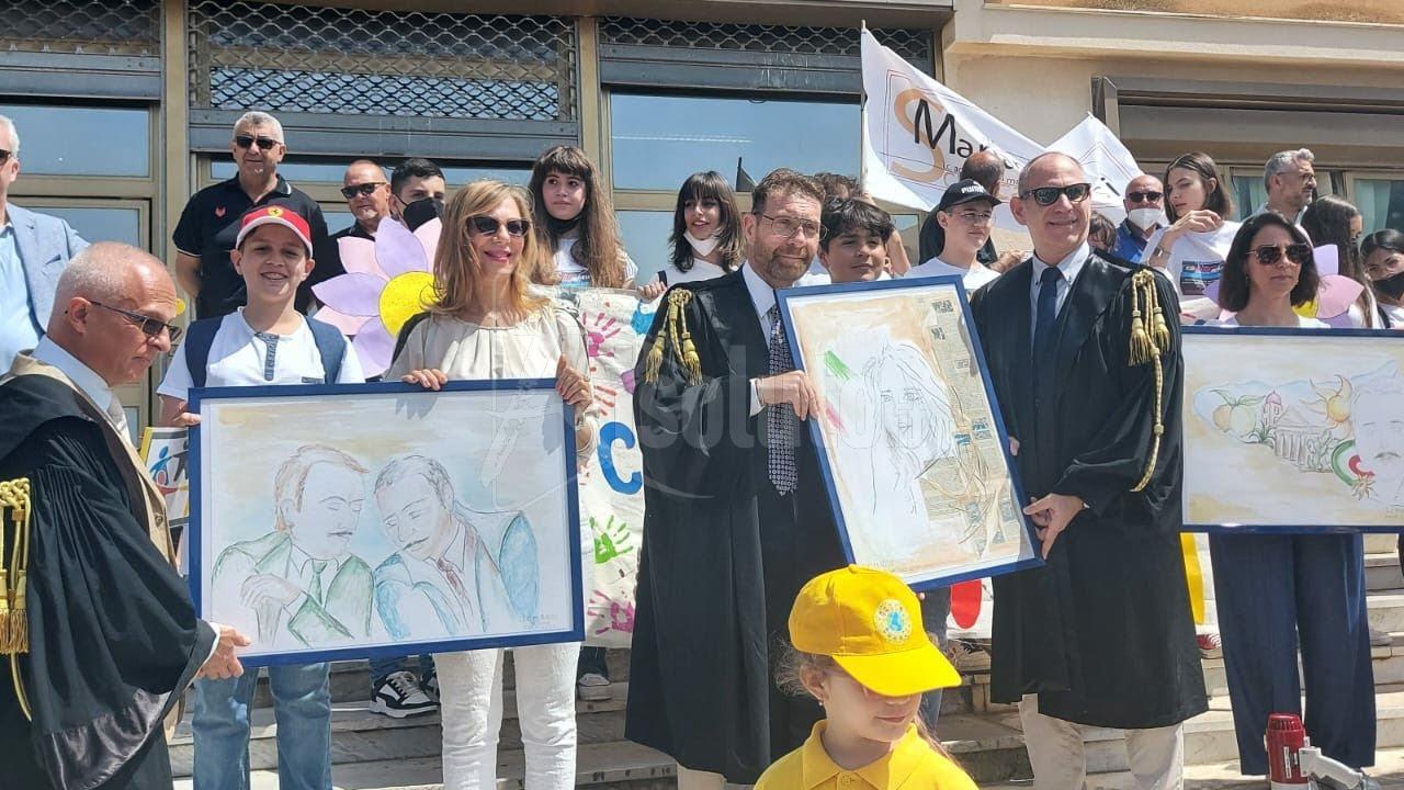 Corteo e flashmob della Rossi per il 23 maggio (Video)