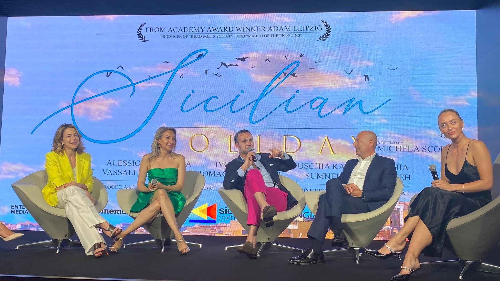 Mangia main sponsor del film "Sicilian Holiday"