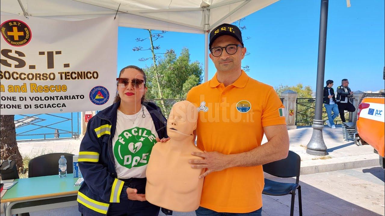 Oggi Defibrillation Day anche a Sciacca (Video)