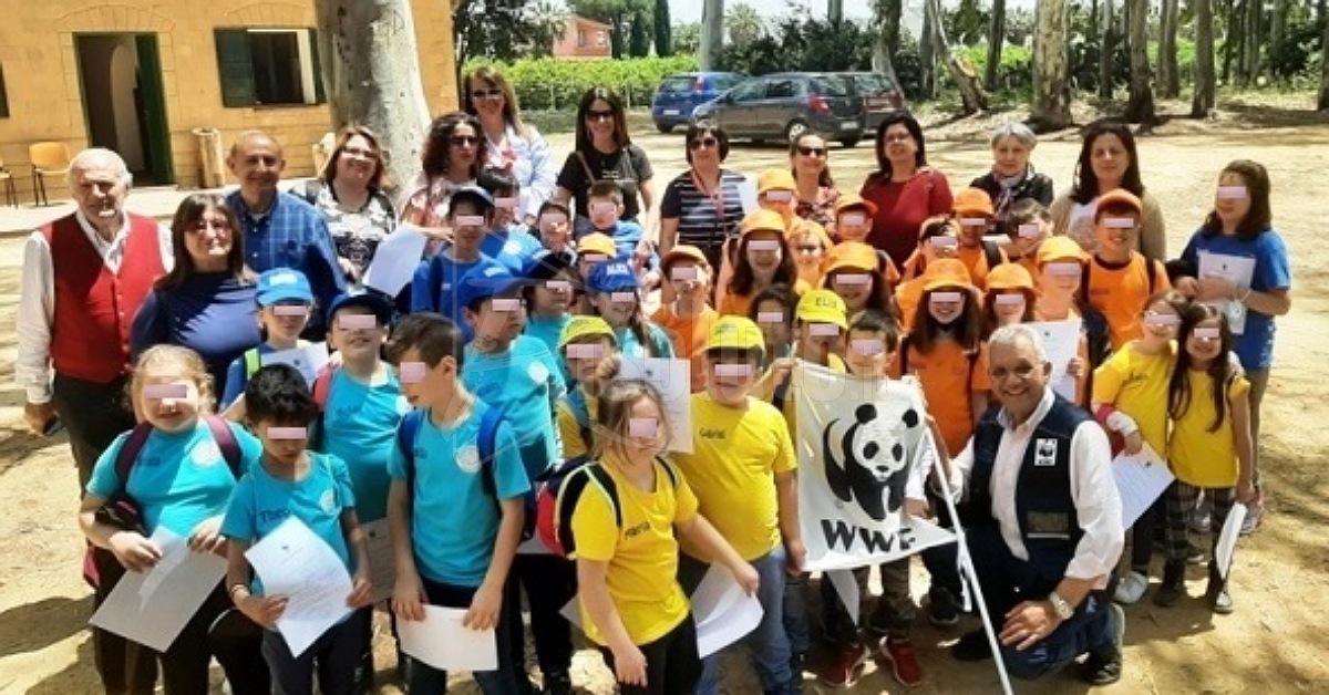 Calamonaci, incontro tra scuola e Wwf alla foce del Platani