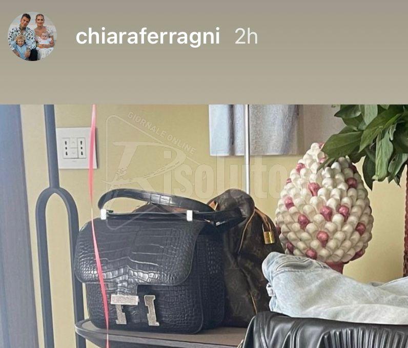 La Ferragni in partenza, in valigia la ceramica di Sciacca