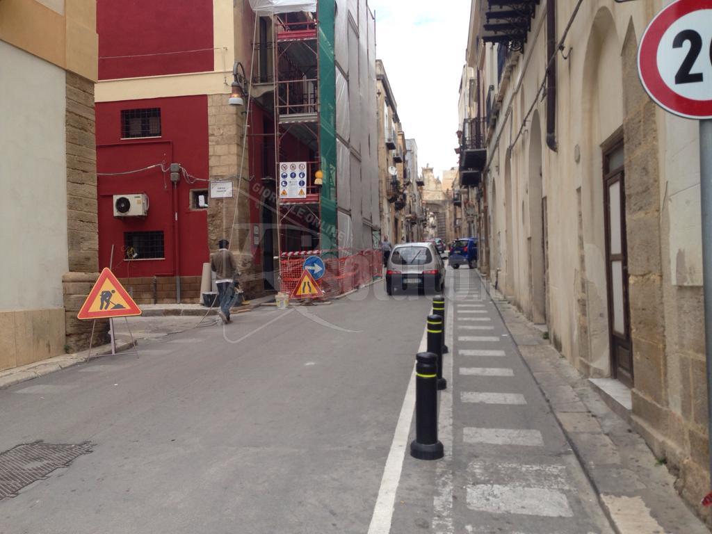 Lavori in corso, chiuse via Gerardi e San Nicolò e San Cataldo