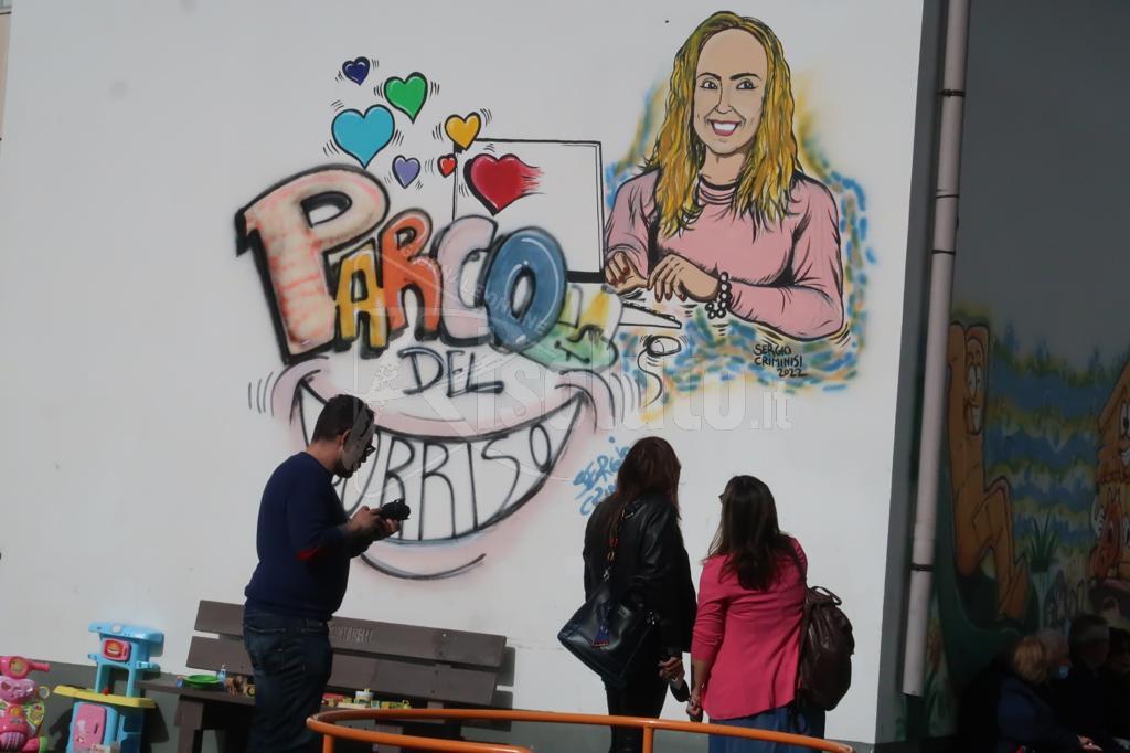 Inaugurato un parco giochi a Fontanelle in memoria della giornalista Loredana Guida