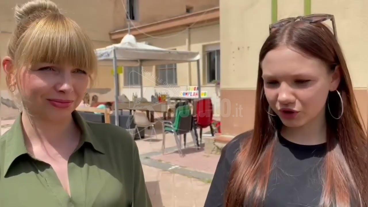Si festeggia Pasquetta insieme alle dieci profughe ucraine a Bivona (Video)