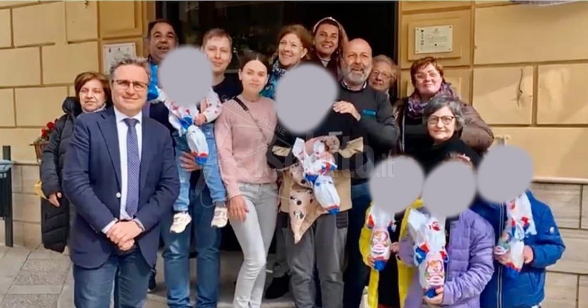 A Sambuca pranzo con gli ospiti ucraini