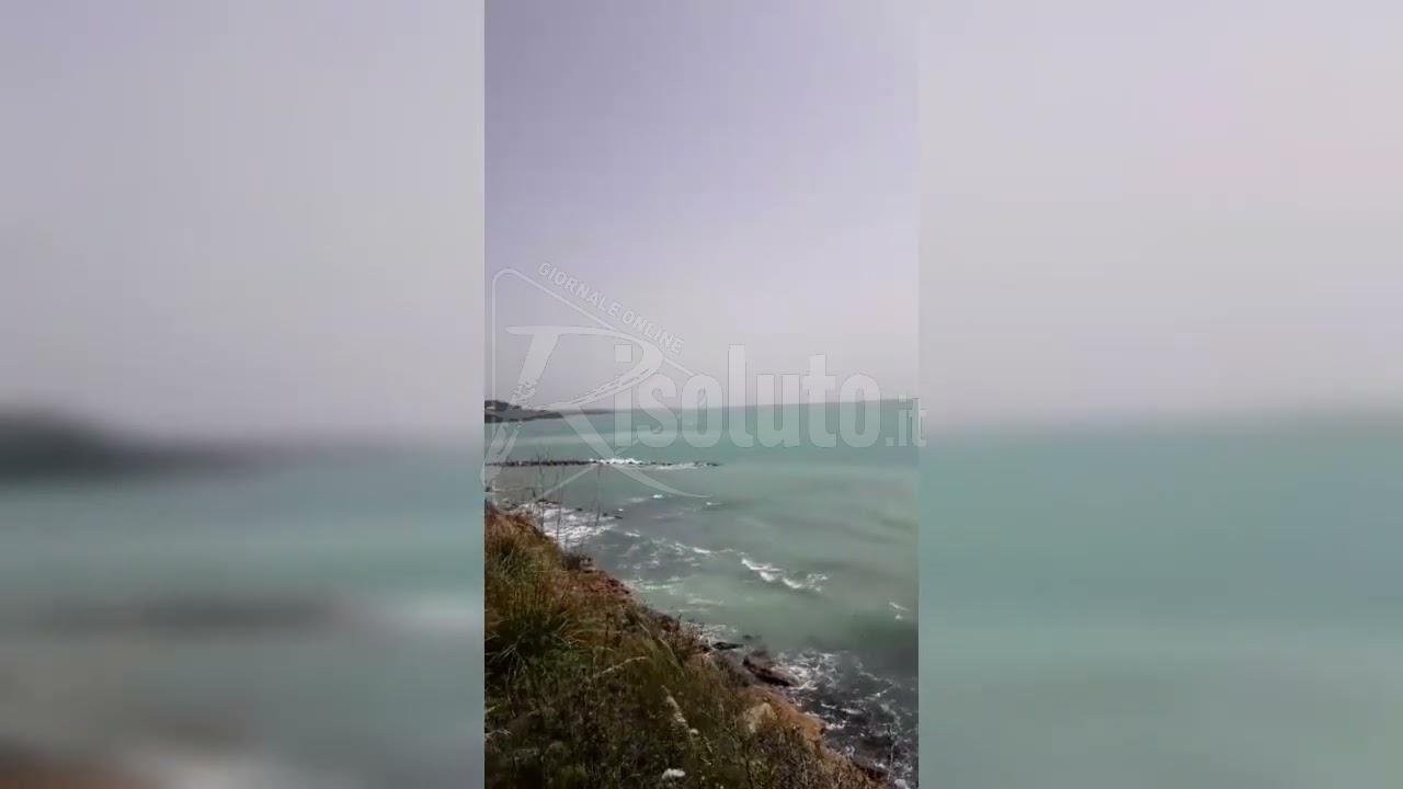 Si e' inabissato l'isolotto di San Giorgio (Video)