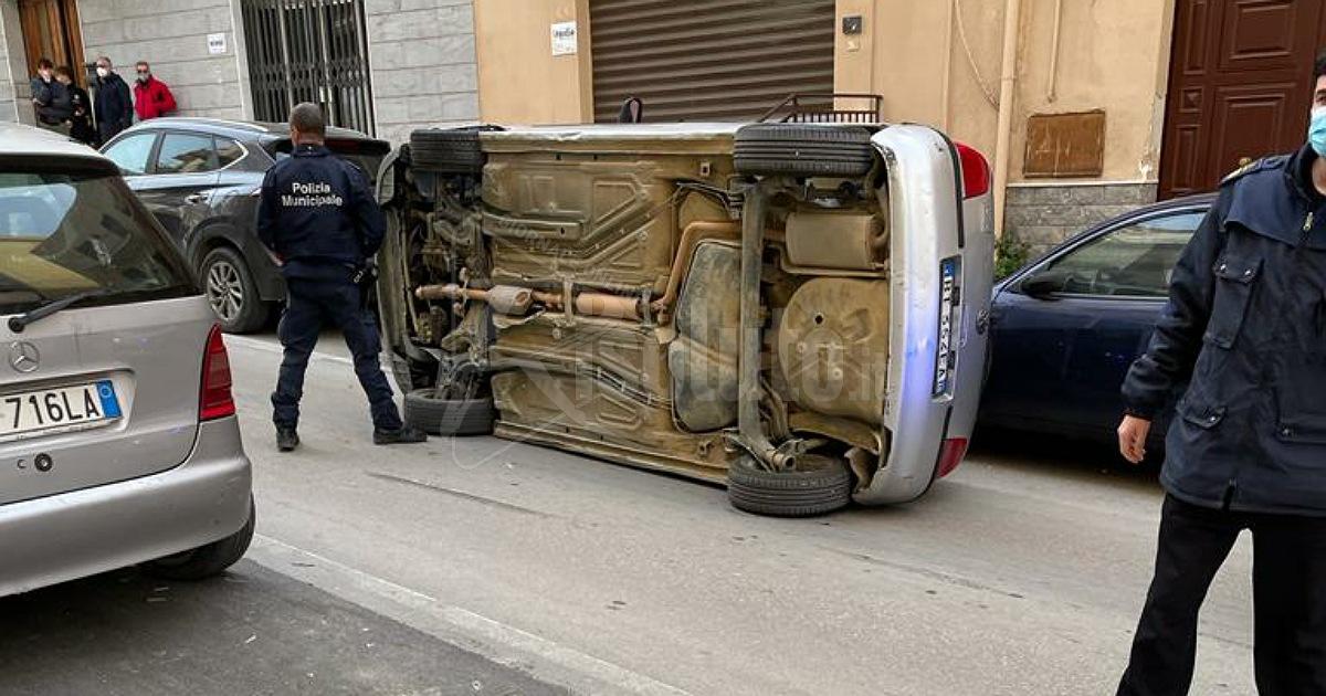 Incidente in via Karl Marx a Sciacca, illeso il conducente